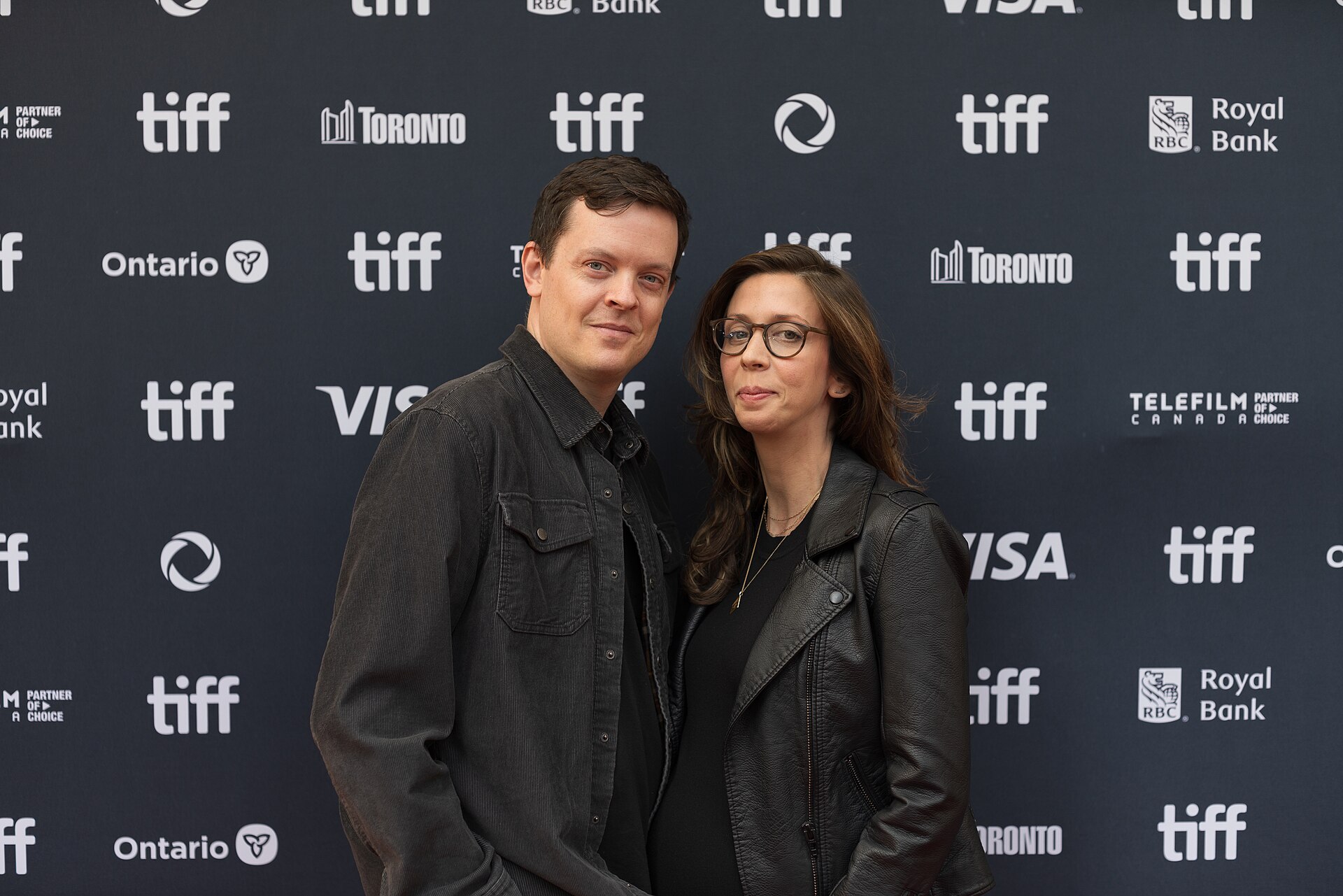 Will Joines and Karrie Crouse, producer and director respectively, at the 2024 Toronto International Film Festival