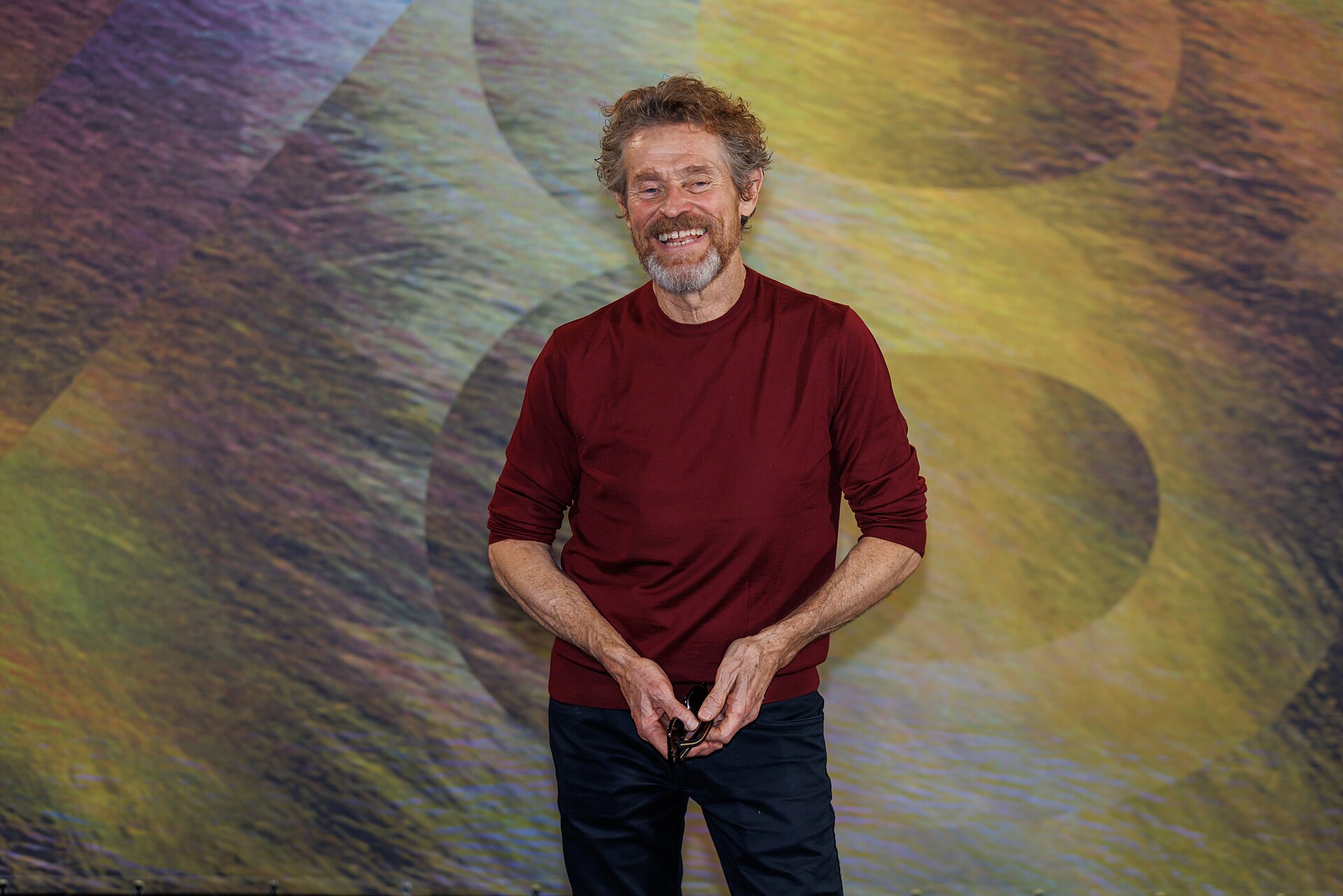 Willem Dafoe attends the 'The Birthday Party' photocall during the 78th Locarno Film Festival on August 07, 2025 in Locarno, Switzerland.