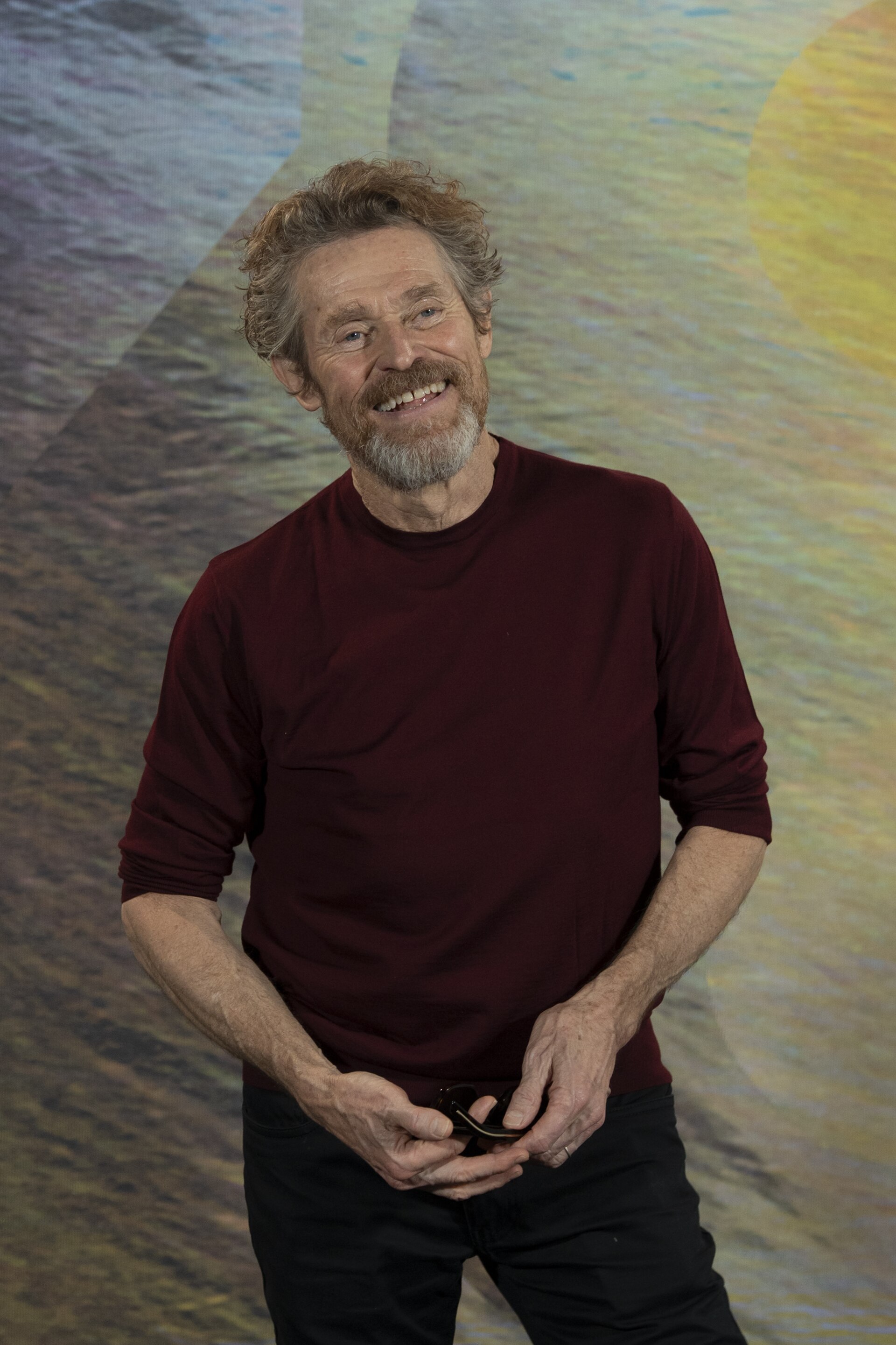 Actor Willem Dafoe at the Locarno Film Festival in Locarno at the photocall for The Birthday Party