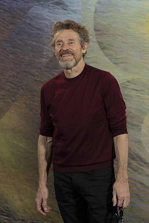 Willem Dafoe at the 78th Locarno Film Festival photocall for The Birthday Party