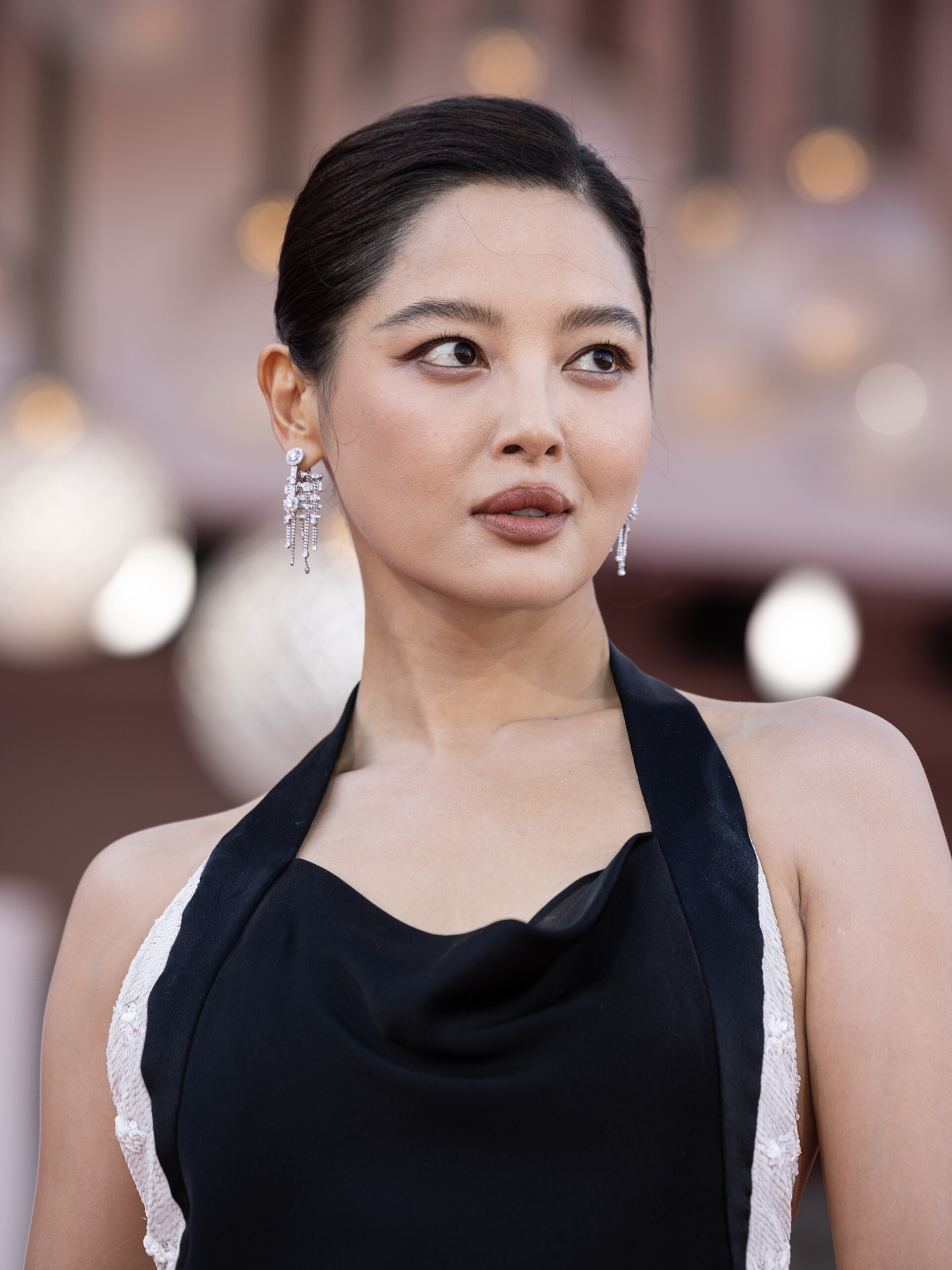 Actress Xin Zhilei at the 2025 Venice Film Festival