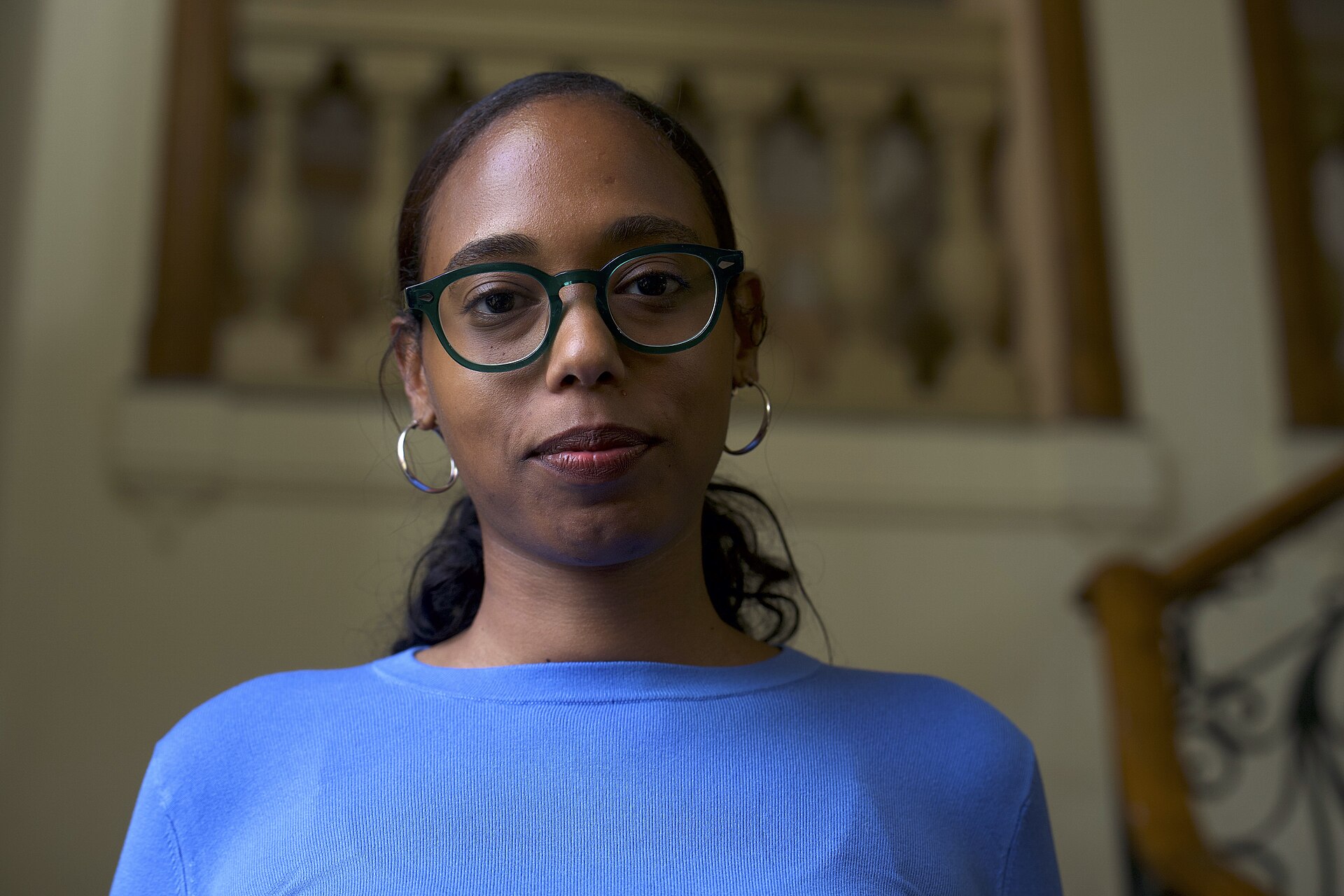 Yousra Elbagir at the International Journalism Festival 2024 in Perugia, Italy