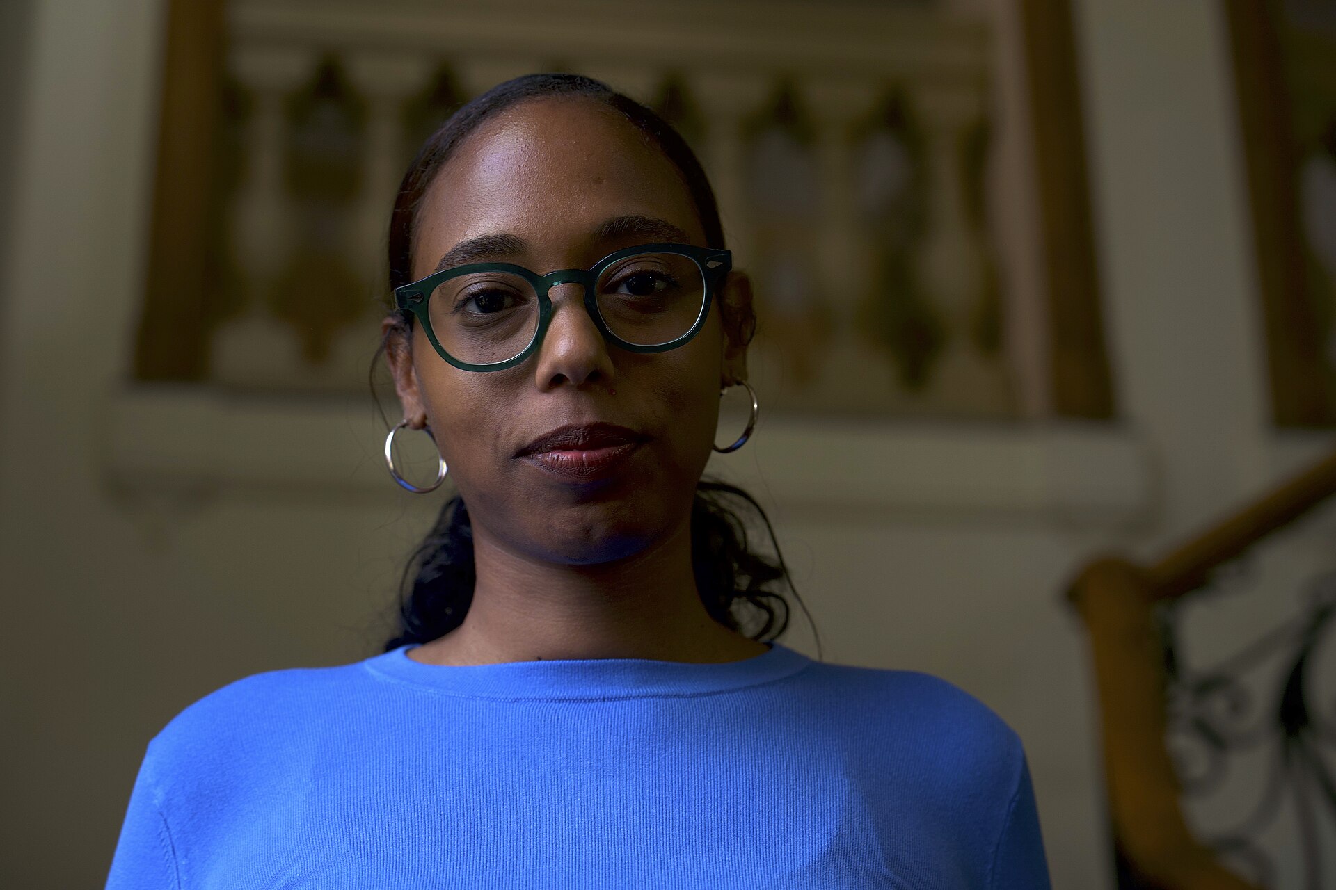 Yousra Elbagir at the International Journalism Festival 2024 in Perugia, Italy