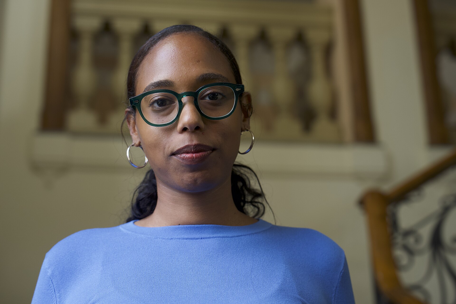 Yousra Elbagir at the International Journalism Festival 2024 in Perugia, Italy