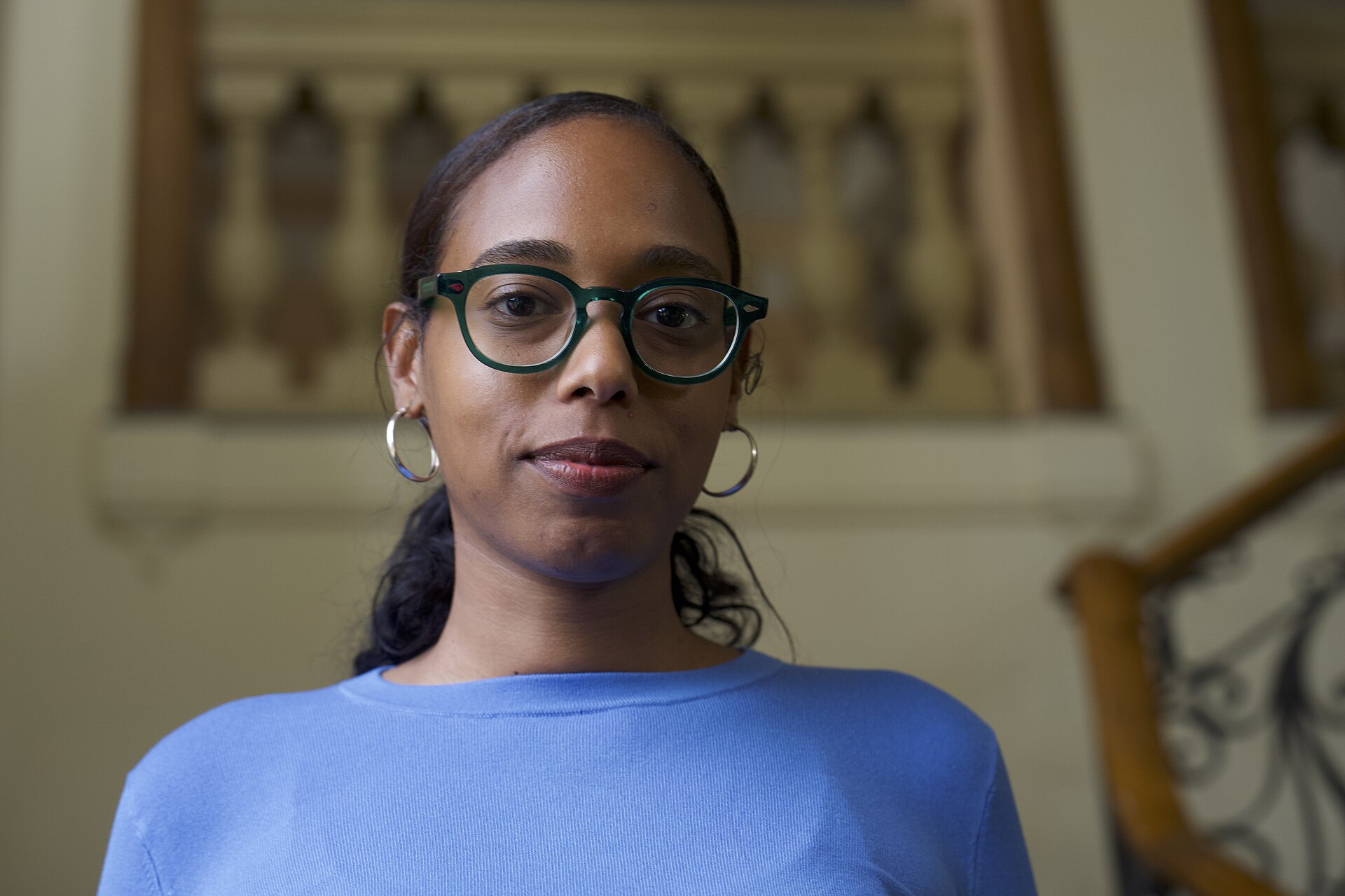 Yousra Elbagir at the International Journalism Festival 2024 in Perugia, Italy