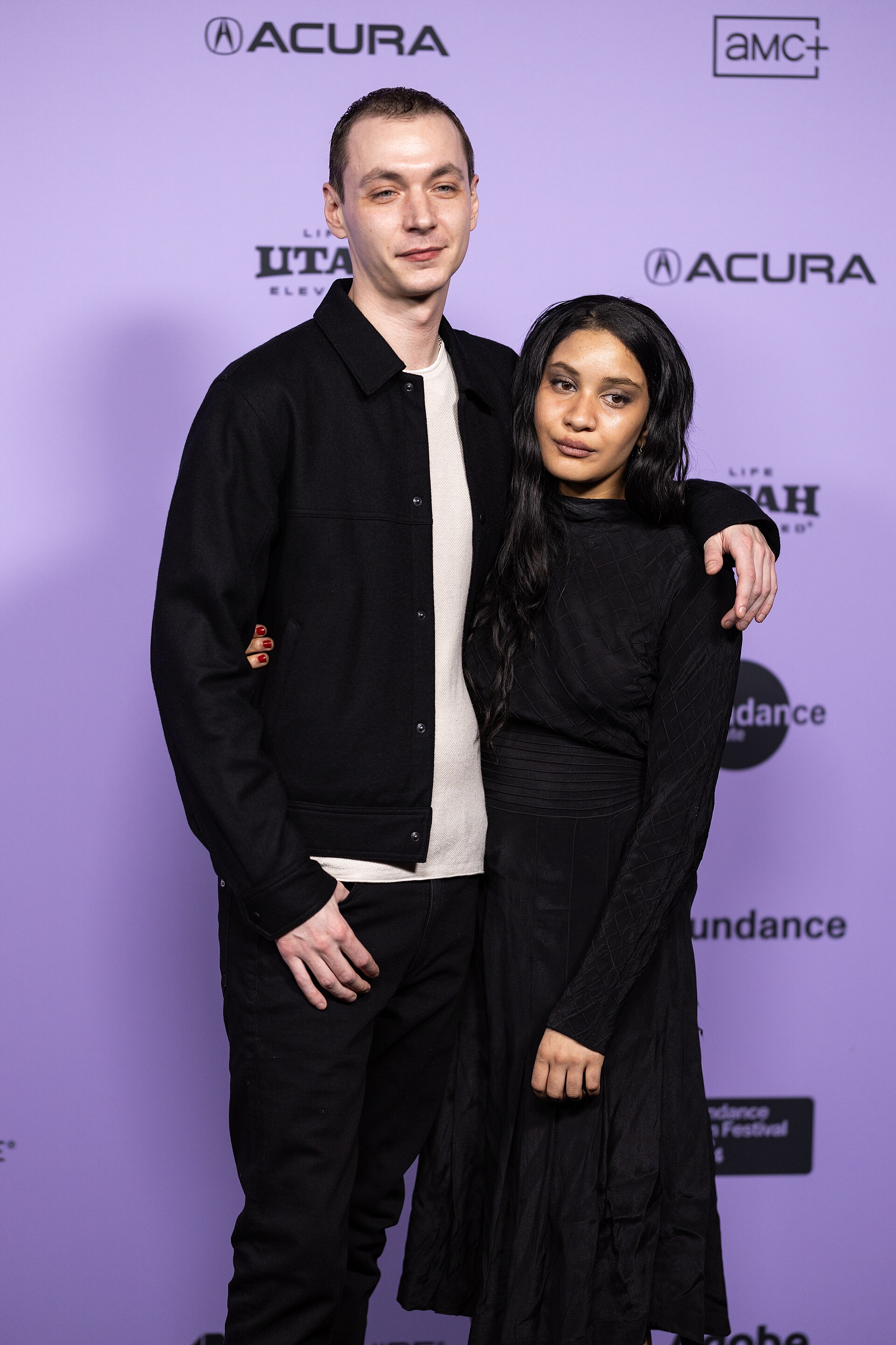 Yuri Pleskun and Kota Johan at the Premiere of Tendaberry at the Sundance Film Festival 2024