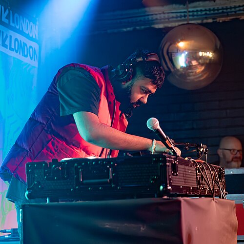 Yxng sxng, music producer, at the 2025 SXSW London festival in London, England.