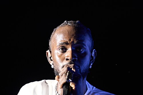 Music performance at Zaama Disco Concert in Accra, Ghana.