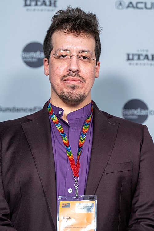 Zack Khalil attends the premiere of "Aanikoobijigan" at the 2026 Sundance Film Festival