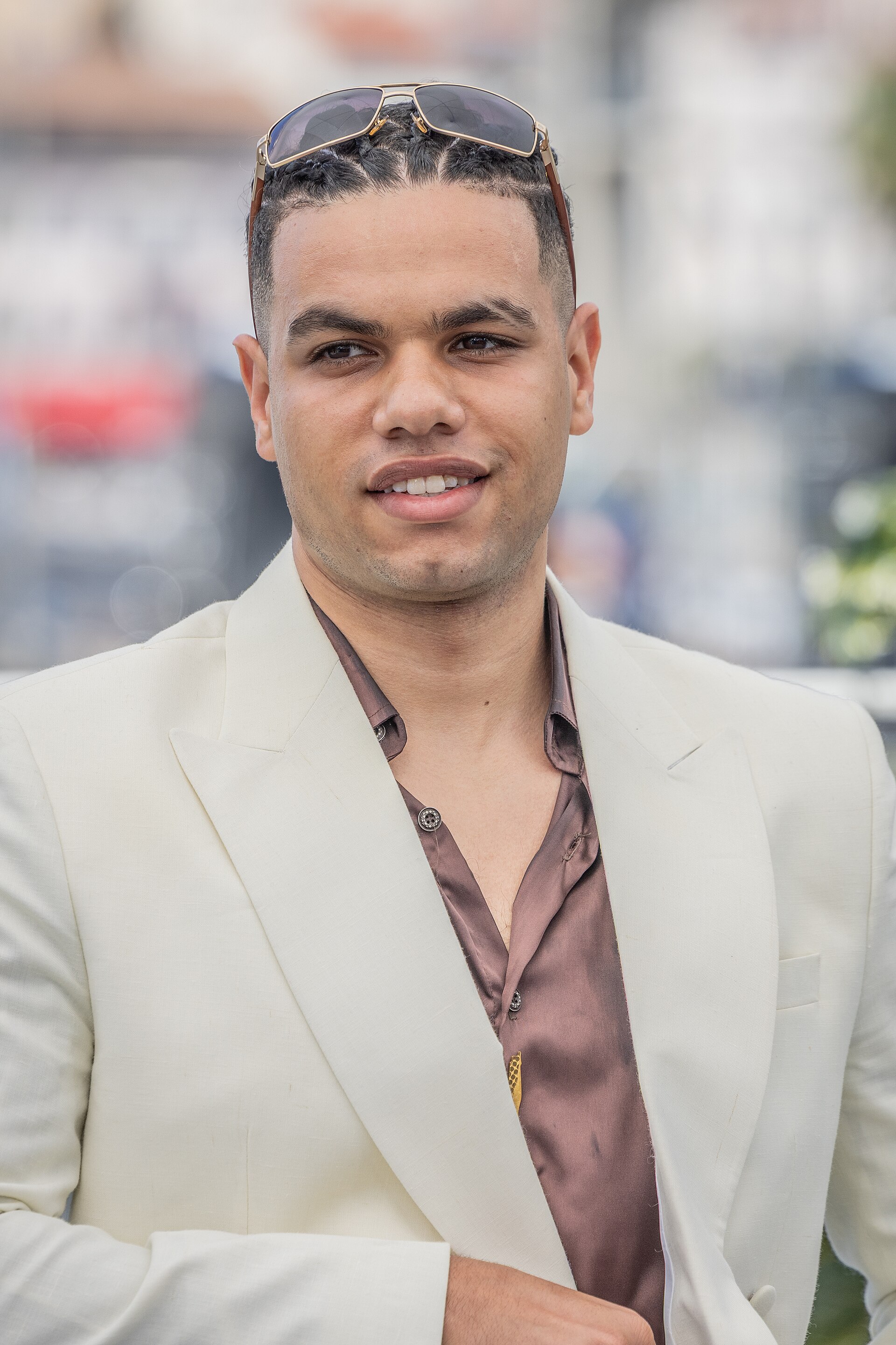 Actor Ziad Zaza at the 2025 Cannes Film Festival