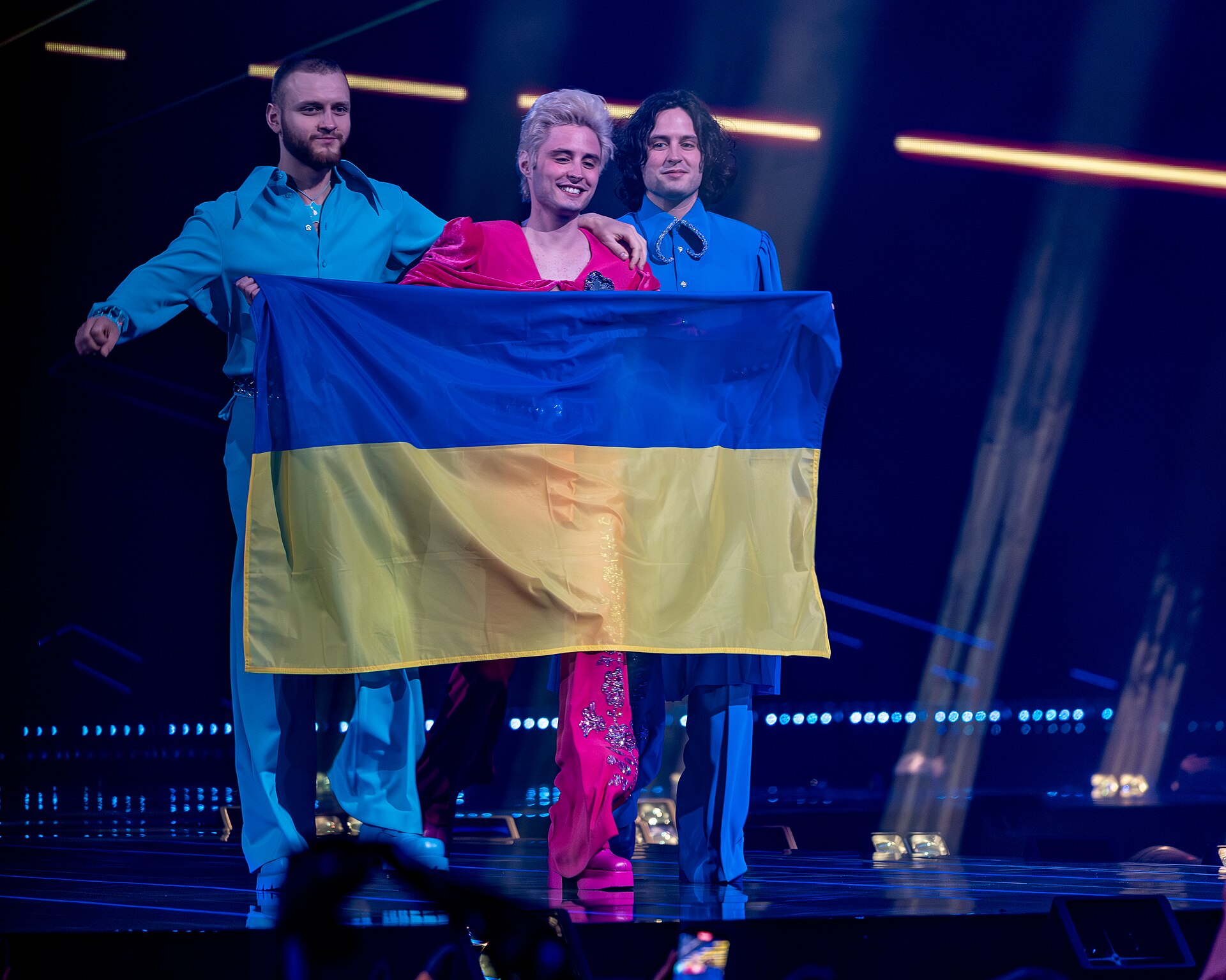 Ziferblat, representing Ukraine, performing at Eurovision 2025 in Basel, Switzerland.