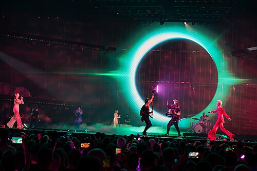 Ziferblat, Eurovision 2025 1st semi final live show