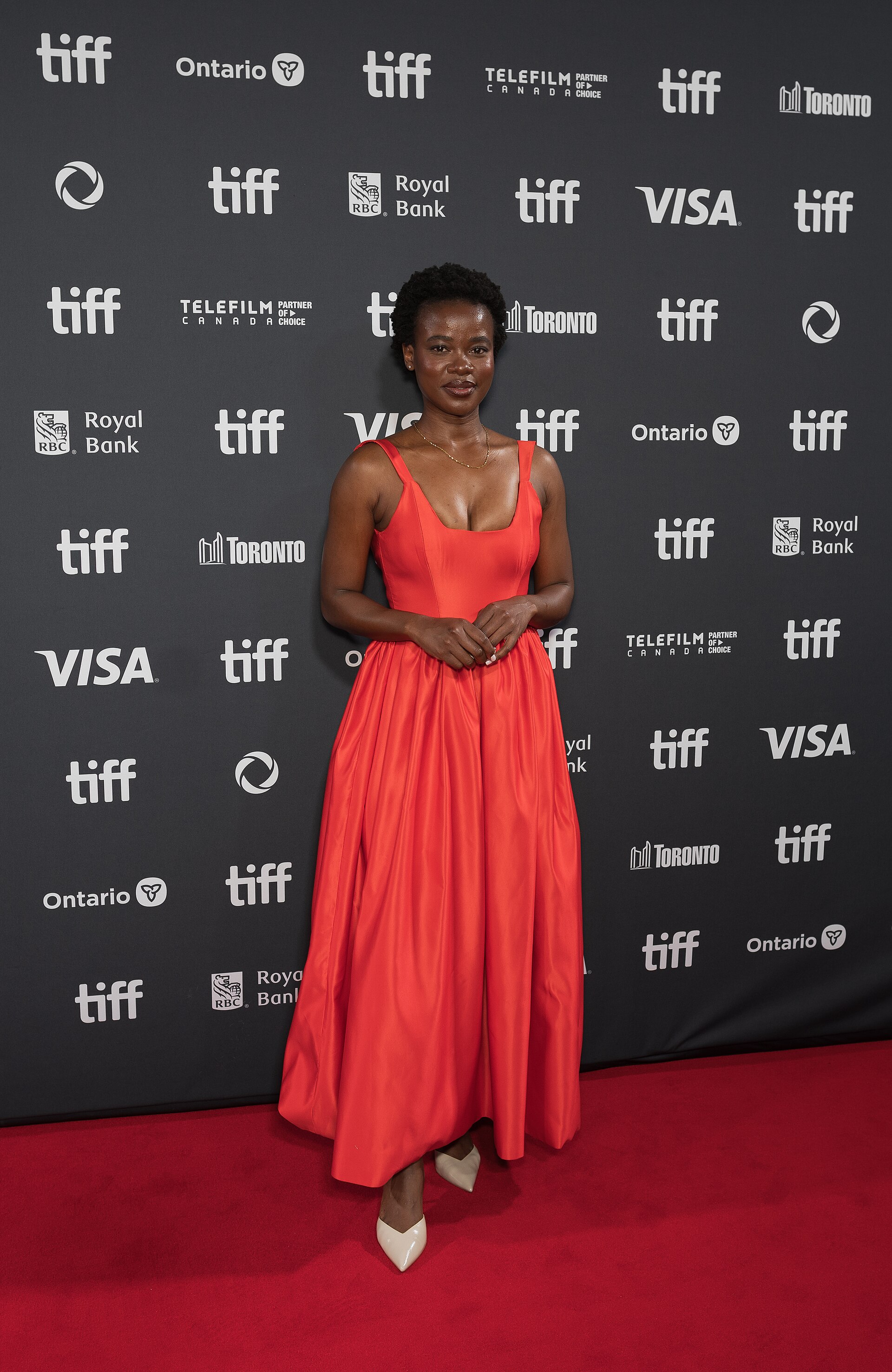 Zikhona Bali, actor in 'Don't Let's Go to the Dogs Tonight,' at the 2024 Toronto International Film Festival