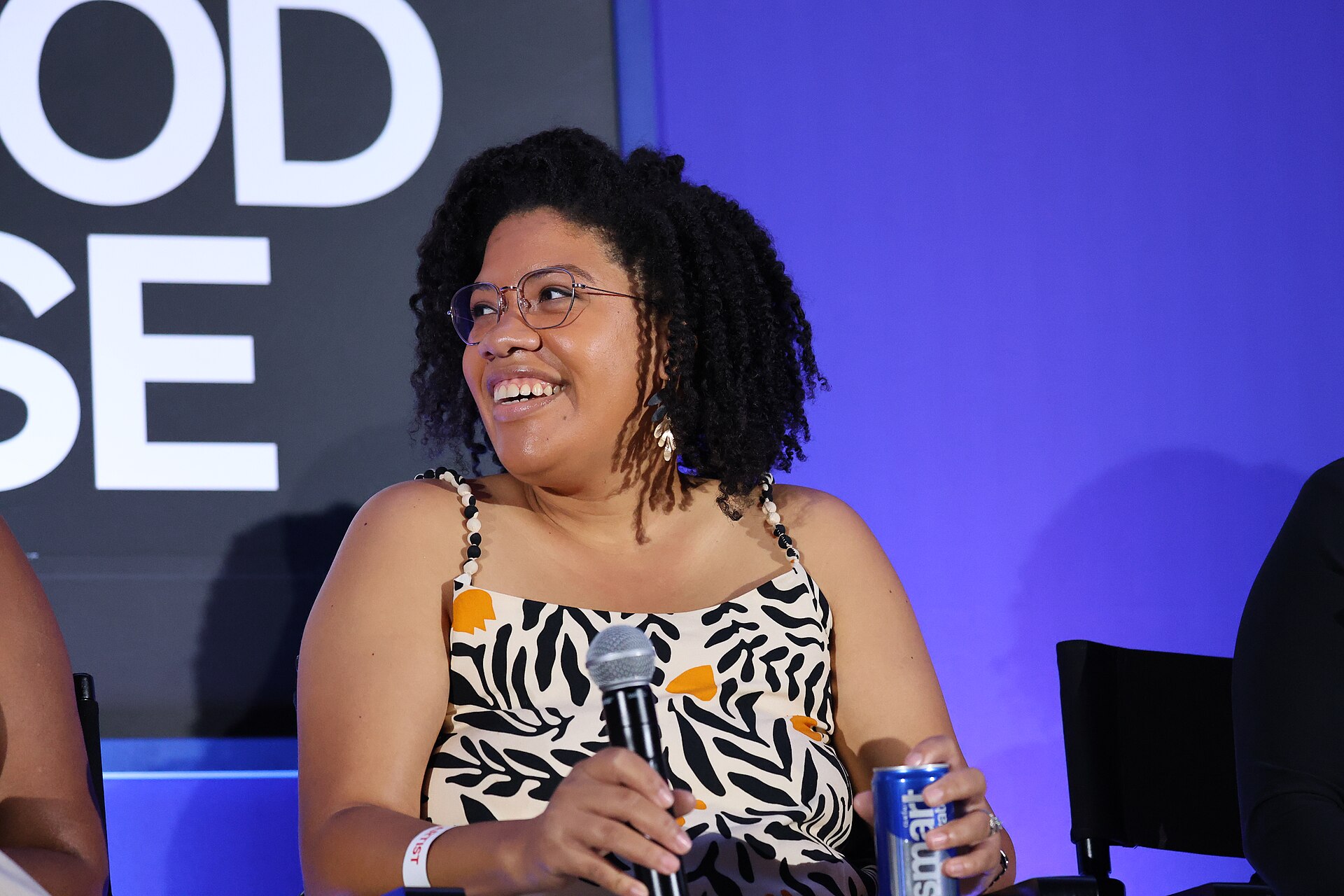 Zoe Marshall during a panel discussion at Essence Fest 2025