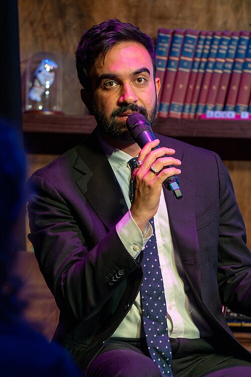 Zohran Mamdani at Caveat on May 25 2025