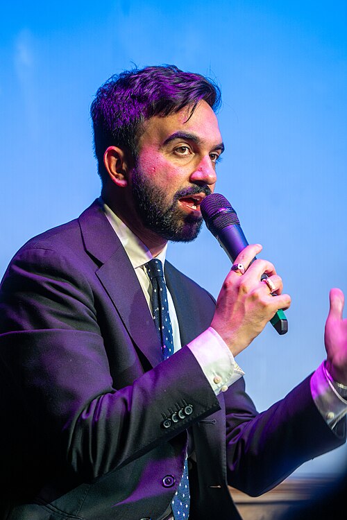 Zohran Mamdani at Caveat on May 25 2025