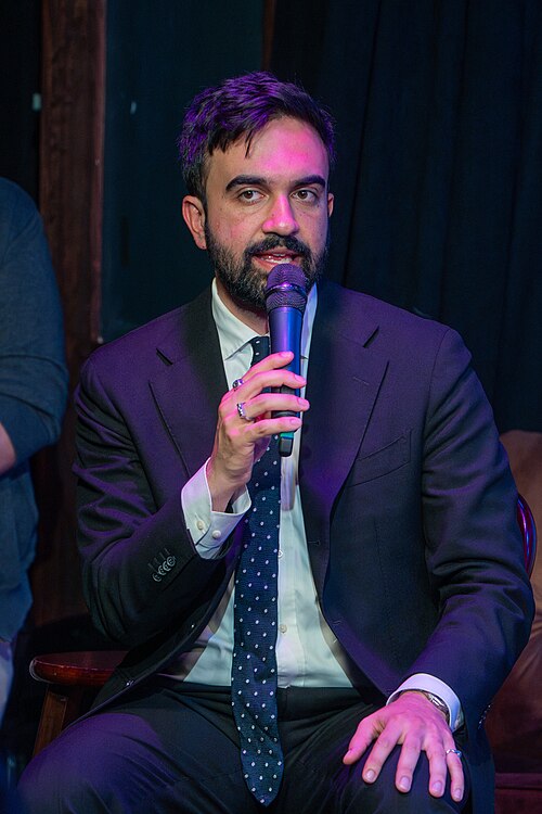 Zohran Mamdani at Caveat on May 25 2025