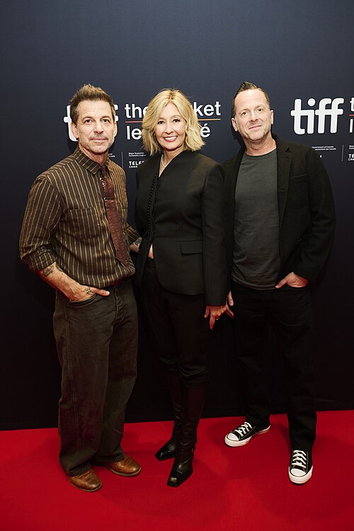 (L-R) Zack Snyder, Deborah Snyder and Wesley Coller attend a surprise screening of Zack Snyder's "The Last Photograph" during the 2026 Toronto International Film Festival at Metro Toronto Convention Centre on September 13, 2026 in Toronto, Ontario
