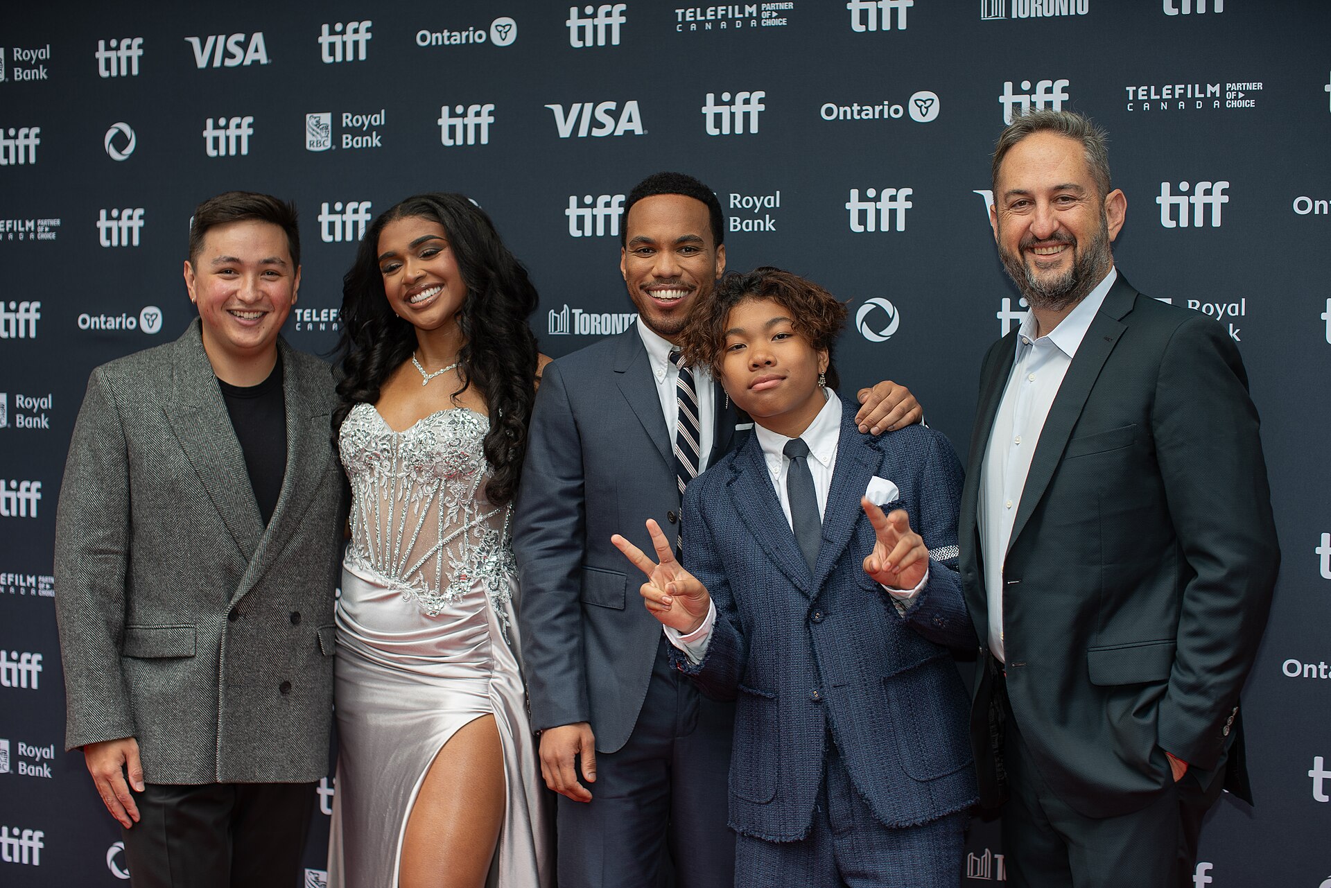 'K-Pops!' executive producer Grant Torre, screenwriter Khaila Amazan, director Anderson .Paak, actor Soul Rasheed, producer Greg Silverman at the 2024 Toronto International Film Festival