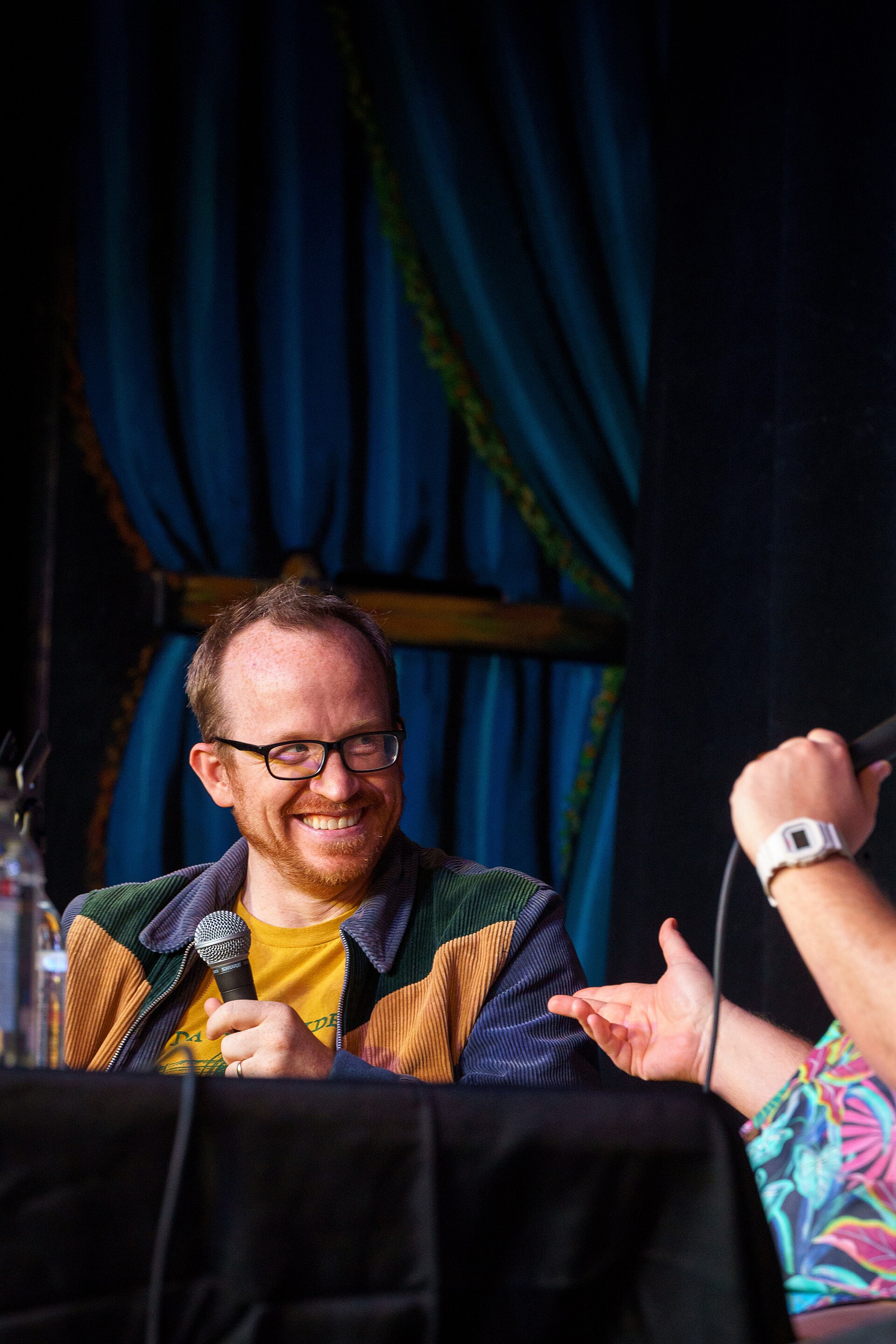 Chris Gethard performs at improv4humans at SXSW 2024