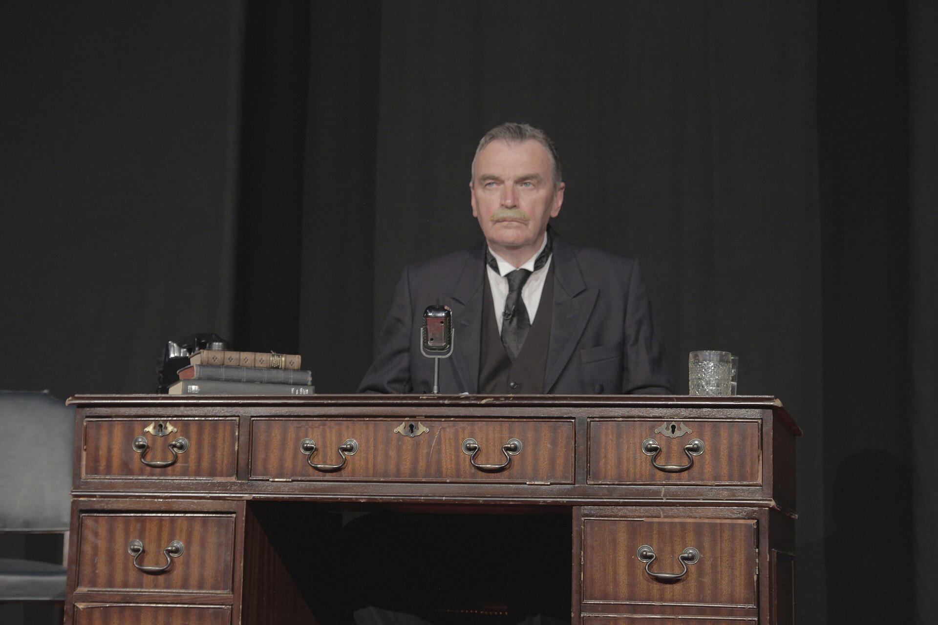 David Robinson in "Chamberlain: Peace in our Time" at the Edinburgh Fringe 2025