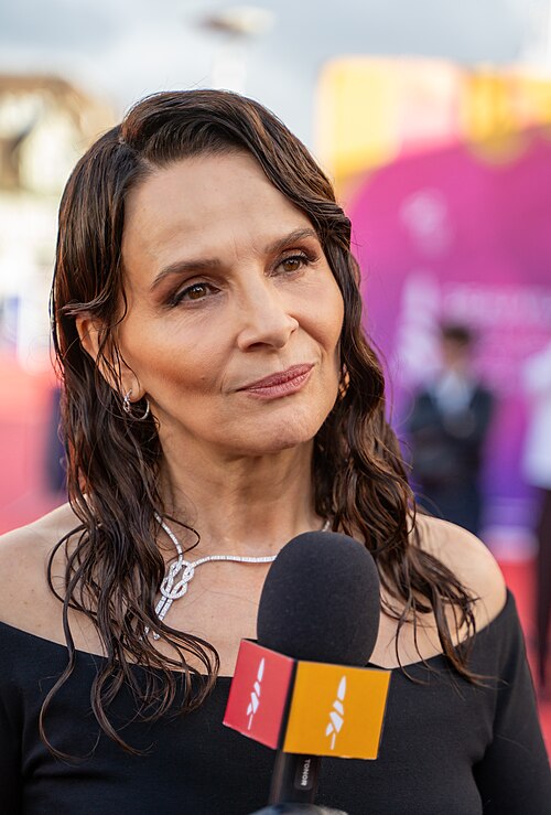 2026 Opening ceremony of the Deauville American Film Festival — Juliette Binoche in carpet interview
