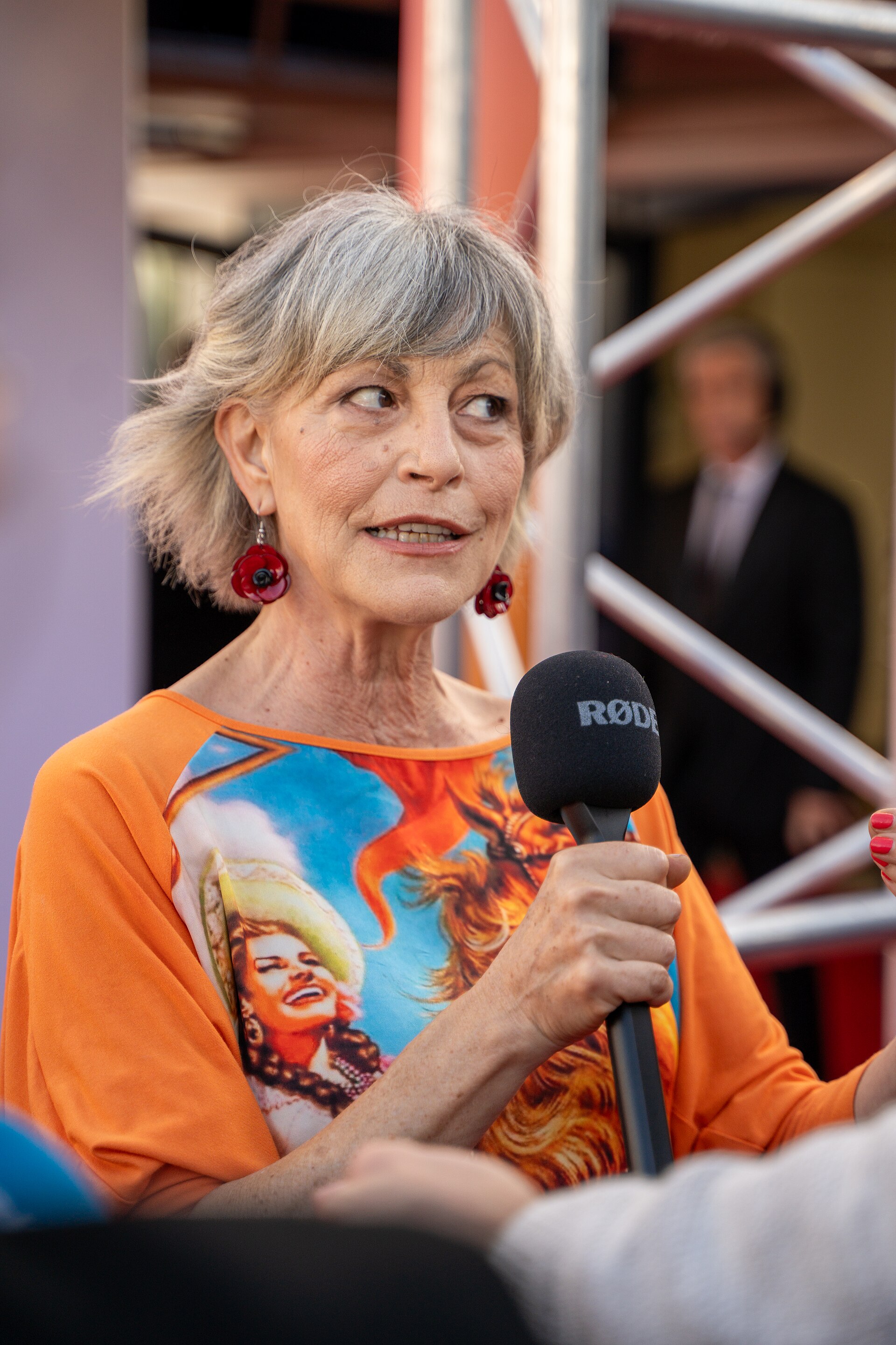 2026 Opening ceremony of the Deauville American Film Festival — Lio in carpet interview