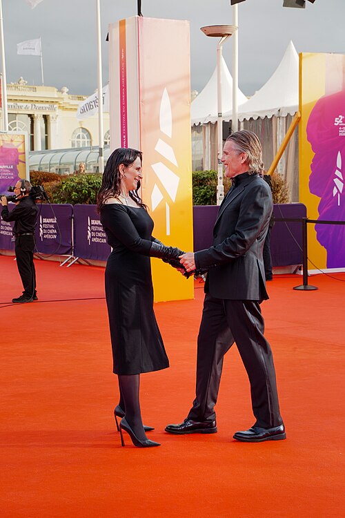 2026 Opening ceremony of the Deauville American Film Festival — Juliette Binoche and Ethan Hawke