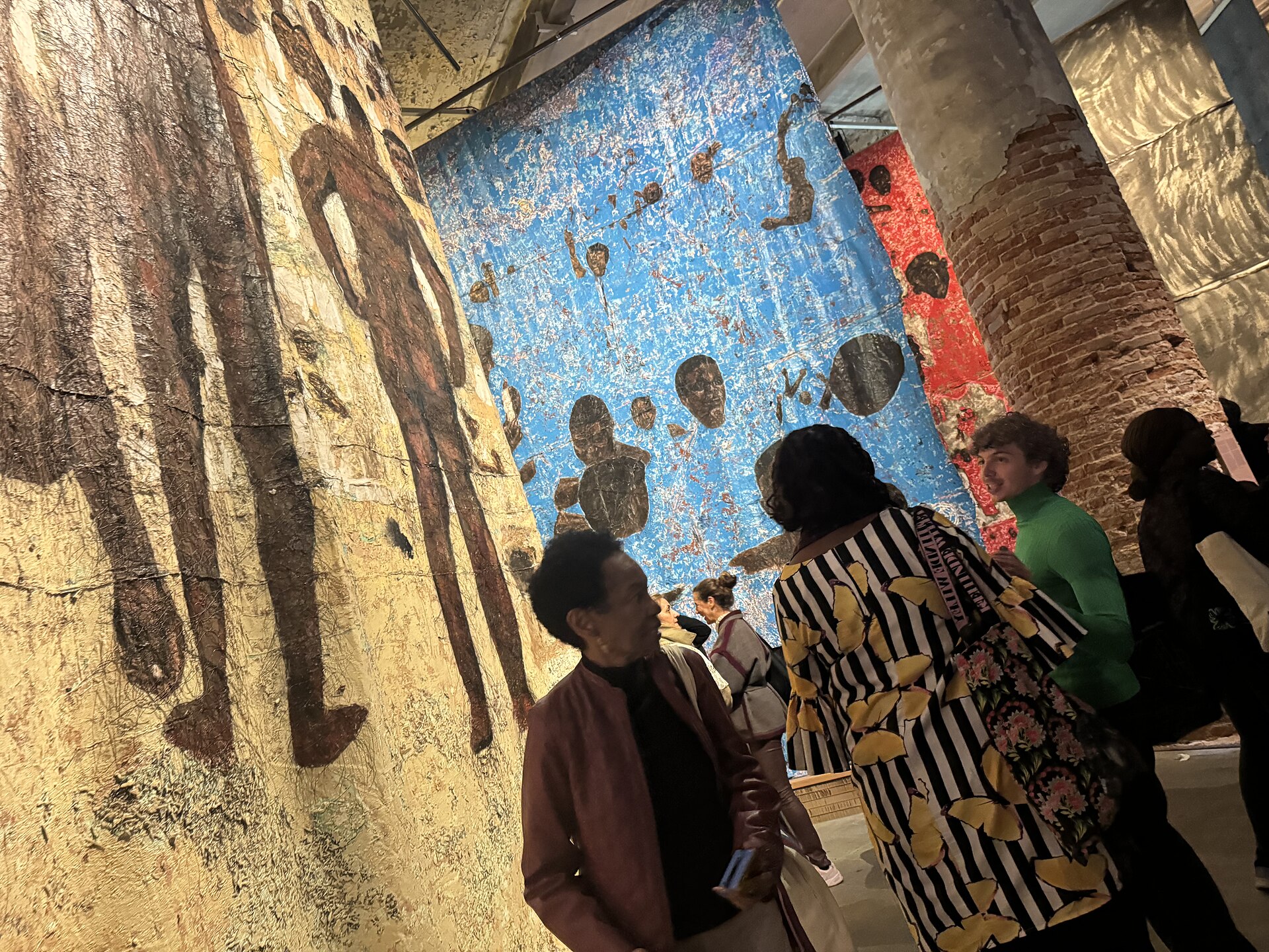 2026 Venice Biennale In Minor Keys main exhibit in the Arsenale on press preview day May 6, 2026. Curated by Koyo Kouoh, who died in 2025.