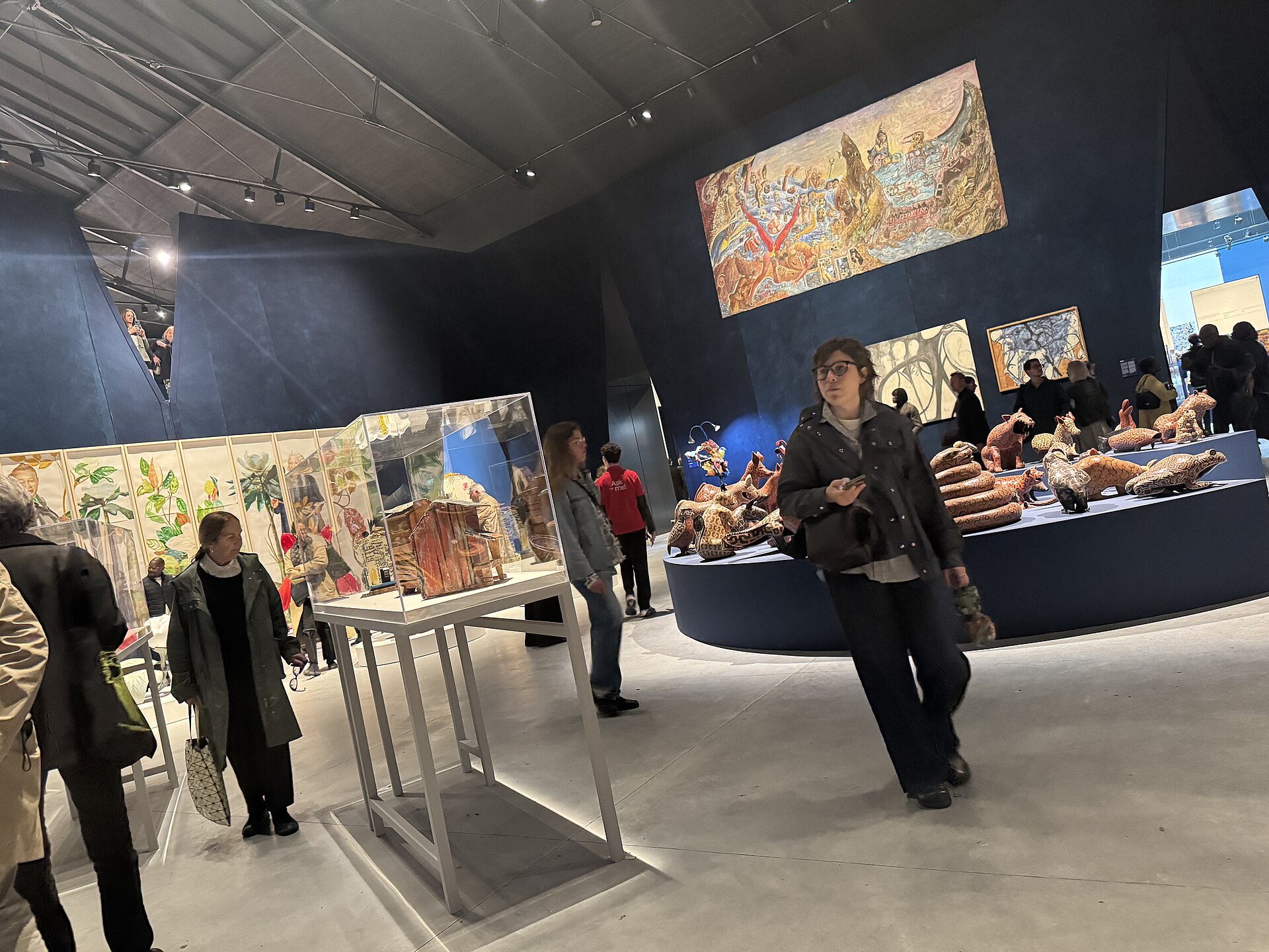 2026 Venice Biennale In Minor Keys main exhibit in the Giardini on preview day May 6, 2026. Curated by Koyo Kouoh, who died in 2025.