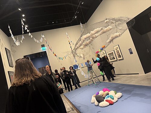 2026 Venice Biennale In Minor Keys main exhibit in the Giardini on preview day May 6, 2026. Curated by Koyo Kouoh, who died in 2025.