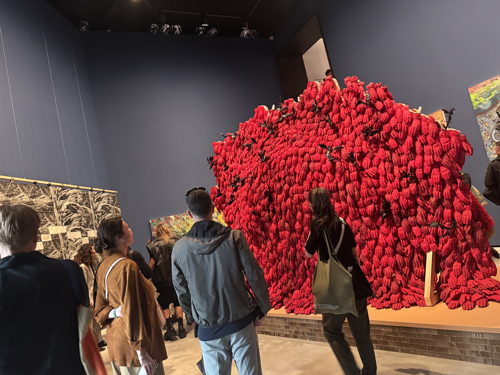 2026 Venice Biennale In Minor Keys main exhibit in the Giardini on preview day May 6, 2026. Curated by Koyo Kouoh, who died in 2025.