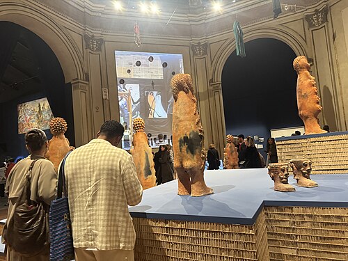 2026 Venice Biennale In Minor Keys main exhibit in the Giardini on preview day May 6, 2026. Curated by Koyo Kouoh, who died in 2025.