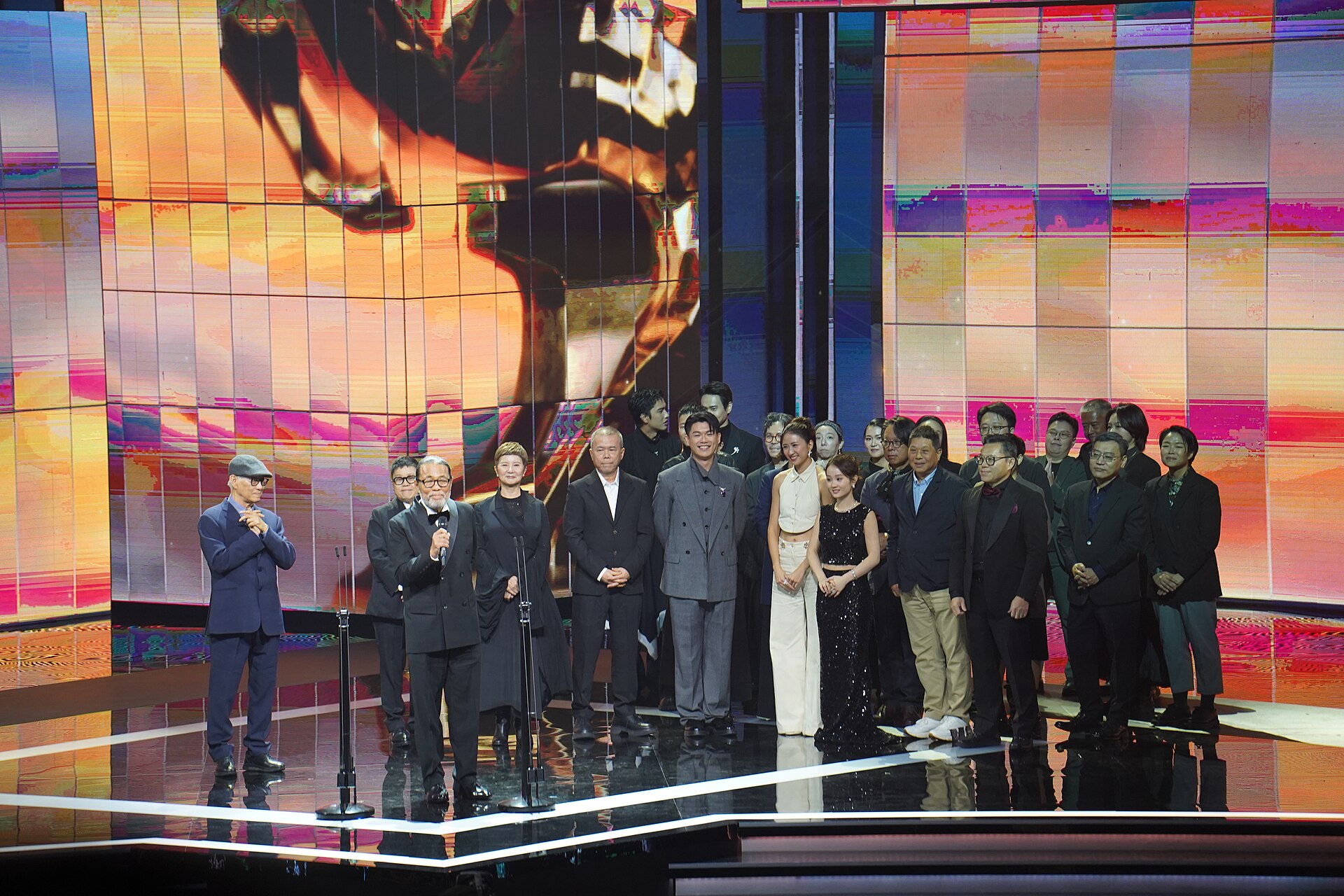 A Foggy Tale, directed by Chen Yu-hsun, winner of best narrative film at 2025 Golden Horse Awards on November 22, 2025 in Taipei, Taiwan.