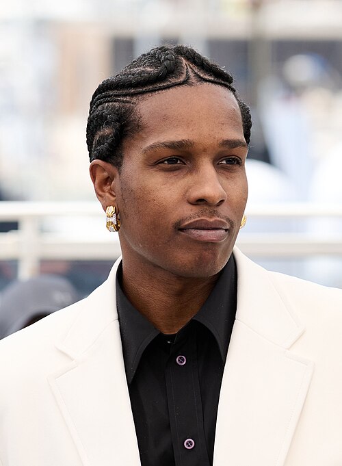 A$AP Rocky during a photocall for the film "Highest 2 Lowest" at the 2025 Cannes Film Festival