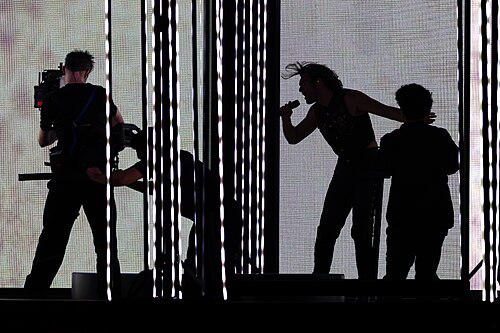 AIDAN performing  Bella, representing Malta in the 2nd Semi Final of the 2026 Eurovision Song Contest in Vienna