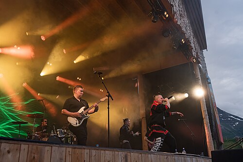 AMOC performs at the 2025 Riddu Riđđu Festival