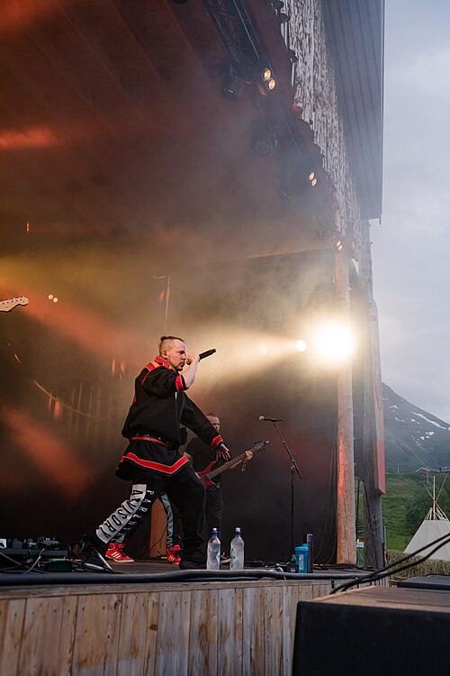 AMOC performs at the 2025 Riddu Riđđu Festival