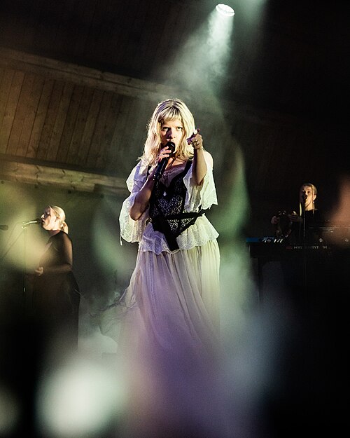 AURORA at Ravnedalen Live festival, Kristiansand, Norway, 2024.
Photo: Birgit Fostervold @knipselyst

CC: BY-SA 2.0