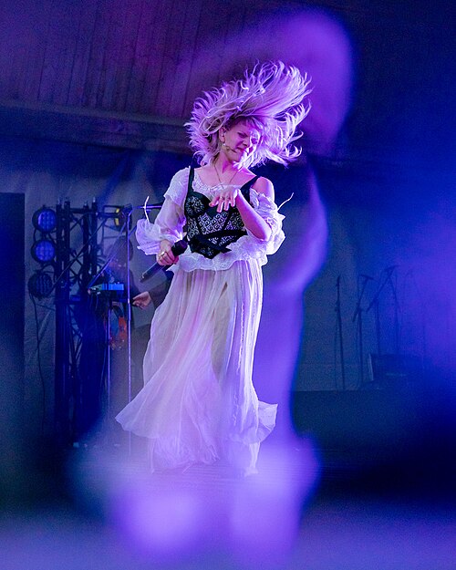 AURORA at Ravnedalen Live festival, Kristiansand, Norway, 2024.
Photo: Birgit Fostervold @knipselyst

CC: BY-SA 2.0