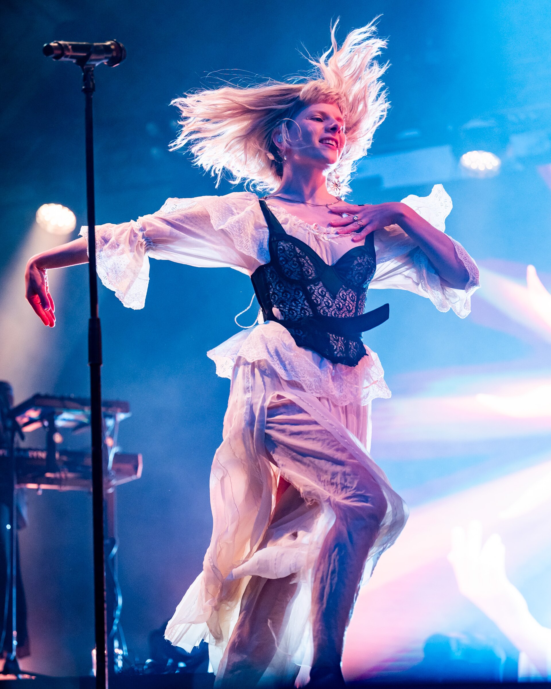 AURORA at Ravnedalen Live festival, Kristiansand, Norway, 2024.
Photo: Birgit Fostervold @knipselyst

CC: BY-SA 2.0