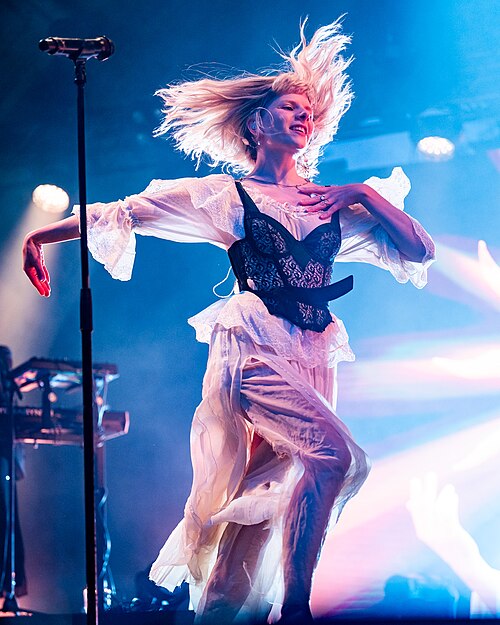 AURORA at Ravnedalen Live festival, Kristiansand, Norway, 2024.
Photo: Birgit Fostervold @knipselyst

CC: BY-SA 2.0