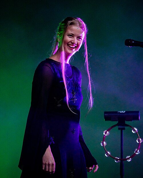 AURORA at Ravnedalen Live festival, Kristiansand, Norway, 2024.
Photo: Birgit Fostervold @knipselyst

CC: BY-SA 2.0
