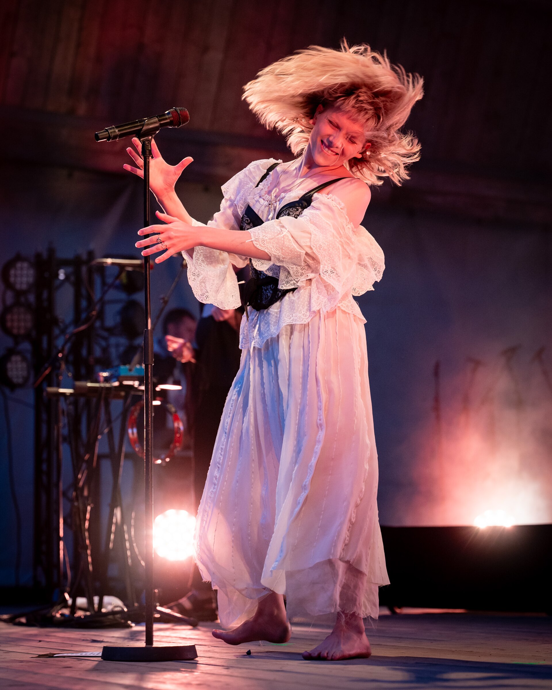 AURORA at Ravnedalen Live festival, Kristiansand, Norway, 2024.
Photo: Birgit Fostervold @knipselyst

CC: BY-SA 2.0