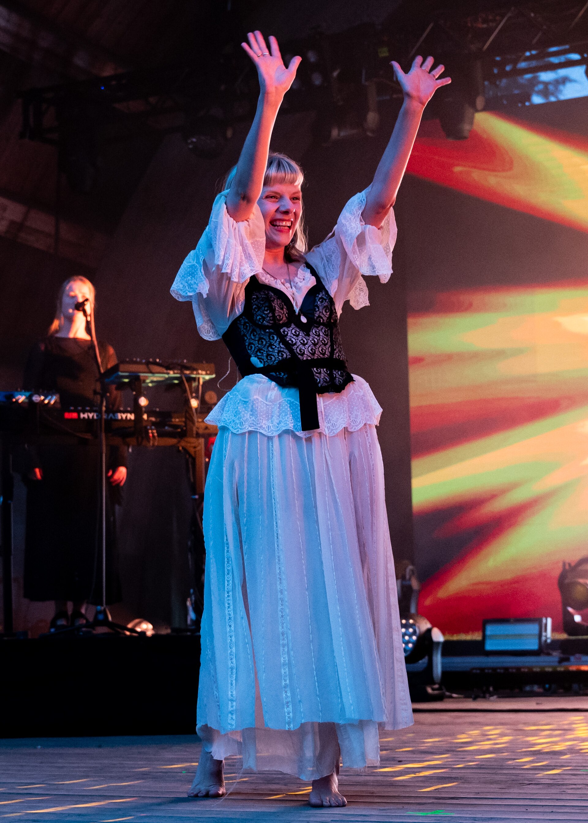 AURORA at Ravnedalen Live festival, Kristiansand, Norway, 2024.
Photo: Birgit Fostervold @knipselyst

CC: BY-SA 2.0