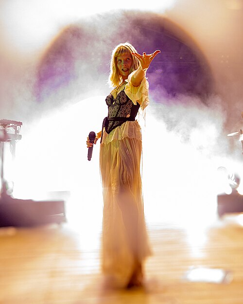 AURORA at Ravnedalen Live festival, Kristiansand, Norway, 2024.
Photo: Birgit Fostervold @knipselyst

CC: BY-SA 2.0