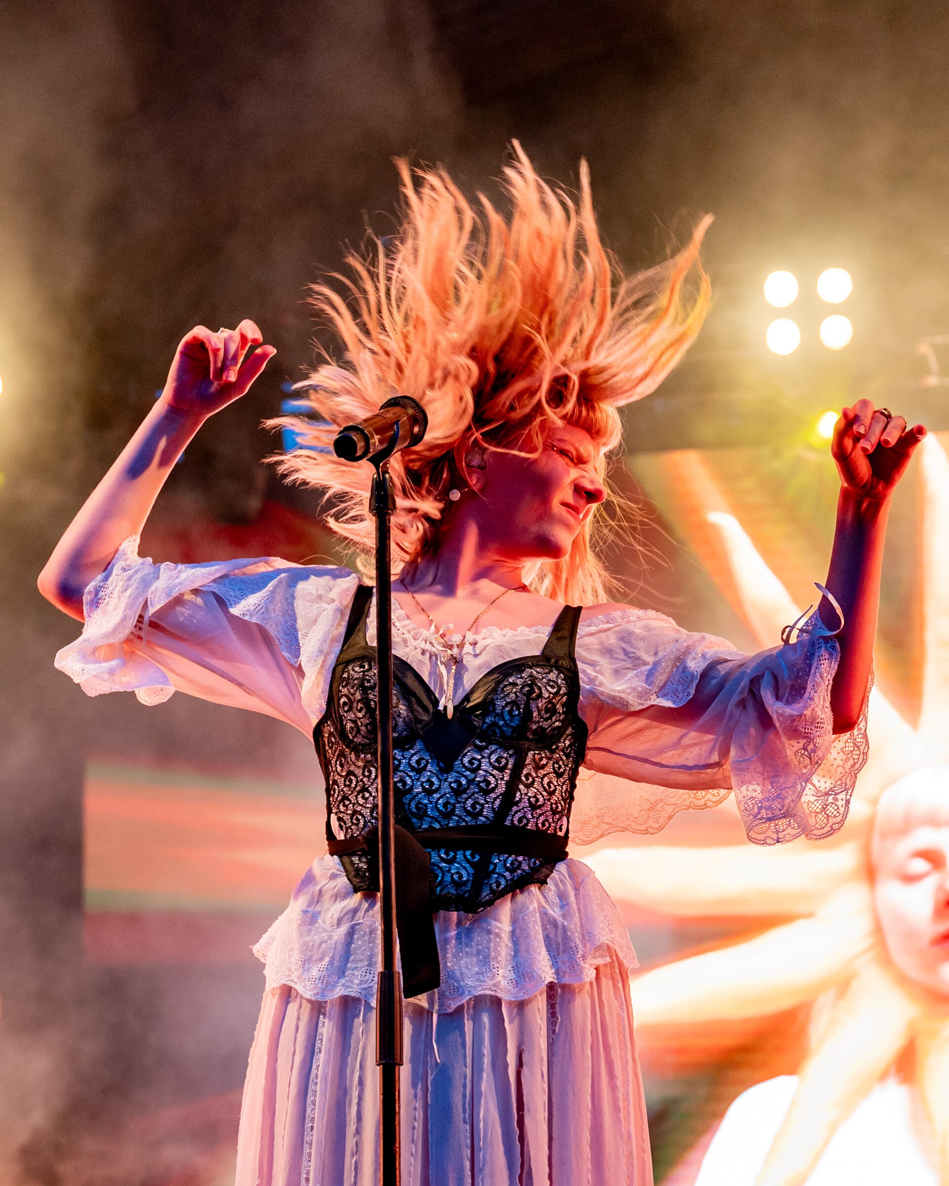 AURORA at Ravnedalen Live festival, Kristiansand, Norway, 2024.
Photo: Birgit Fostervold @knipselyst

CC: BY-SA 2.0