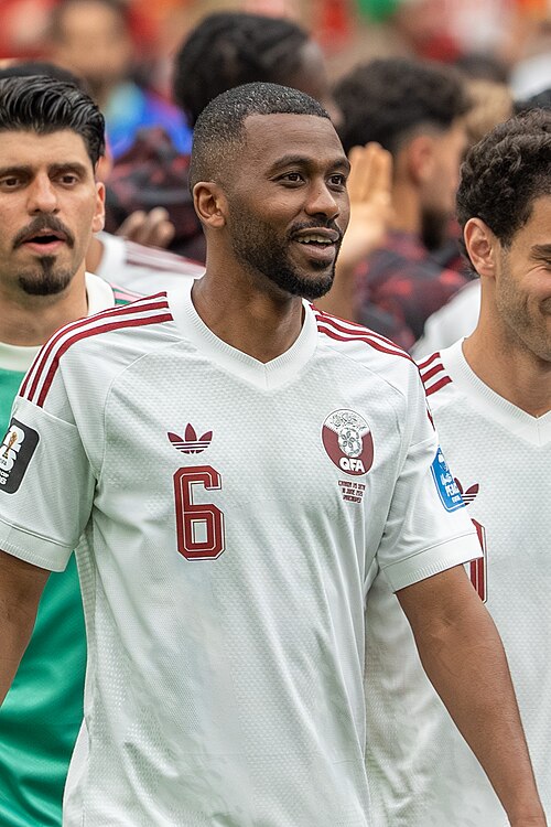 Abdulaziz Hatem during Canada v Qatar on 18 June 2026 at the 2026 FIFA World Cup