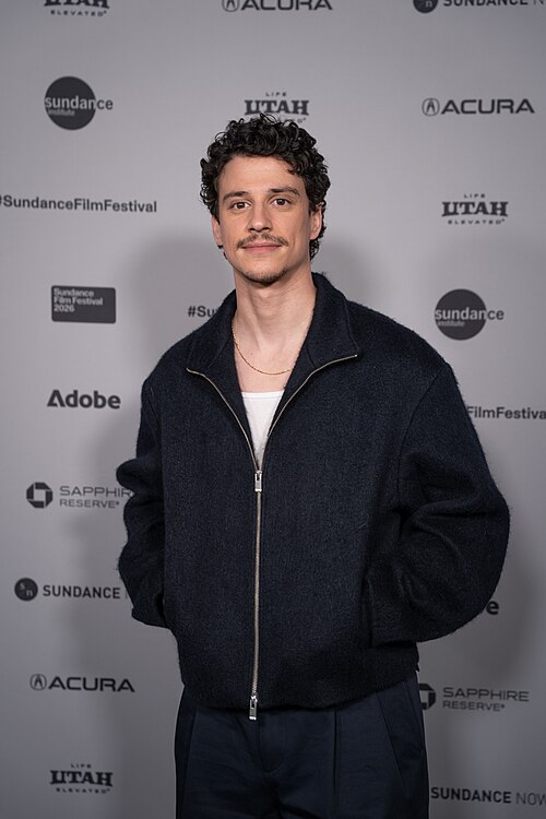 Adam Dimarco (cast) at the premiere for Undertone at Sundance Film Festival 2026.