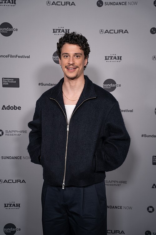 Adam Dimarco (cast) at the premiere for Undertone at Sundance Film Festival 2026.